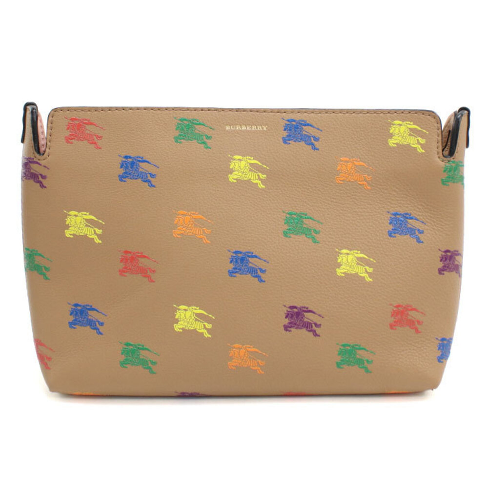 BURBERRY clutch bag for men and women, brown.